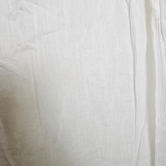 Free People India Gauze Cloud Watching Dress Pockets Embroidered Flowers - Picture 5 of 11